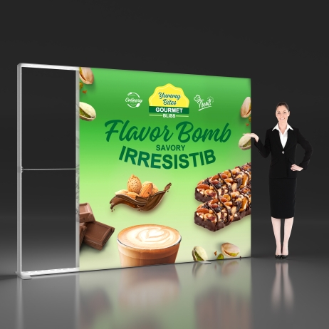 6.6x6.6ft PVC SEG Lightbox Display