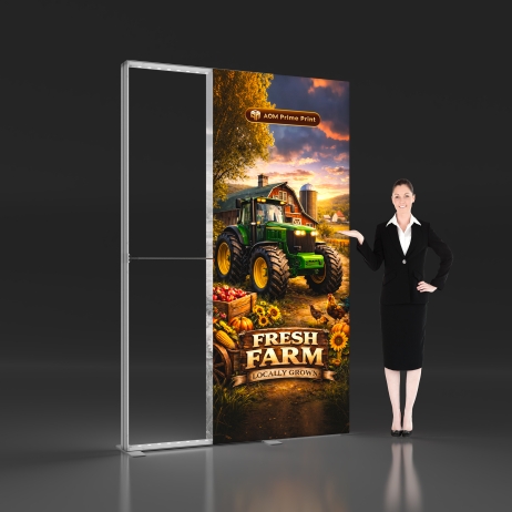3.3x7.9ft PVC SEG Lightbox Display