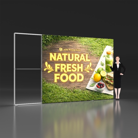 10x7.9ft PVC SEG Lightbox Display