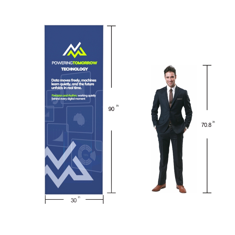 2.5ft SEG Backlit Pop-Up Display