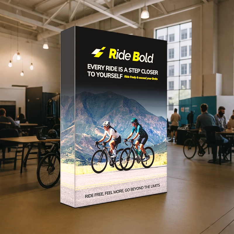 5ft SEG Backlit Pop-Up Display