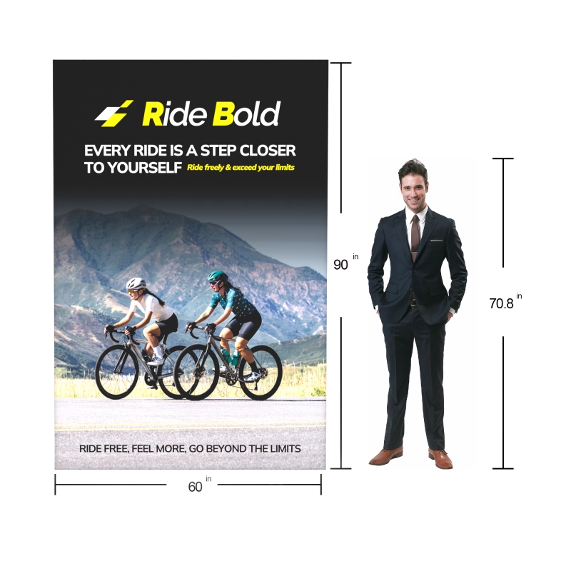 5ft SEG Backlit Pop-Up Display