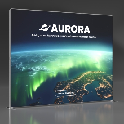 Backlit SEG Light Box Instant Brilliance for Trade Shows, Retail, and Events!