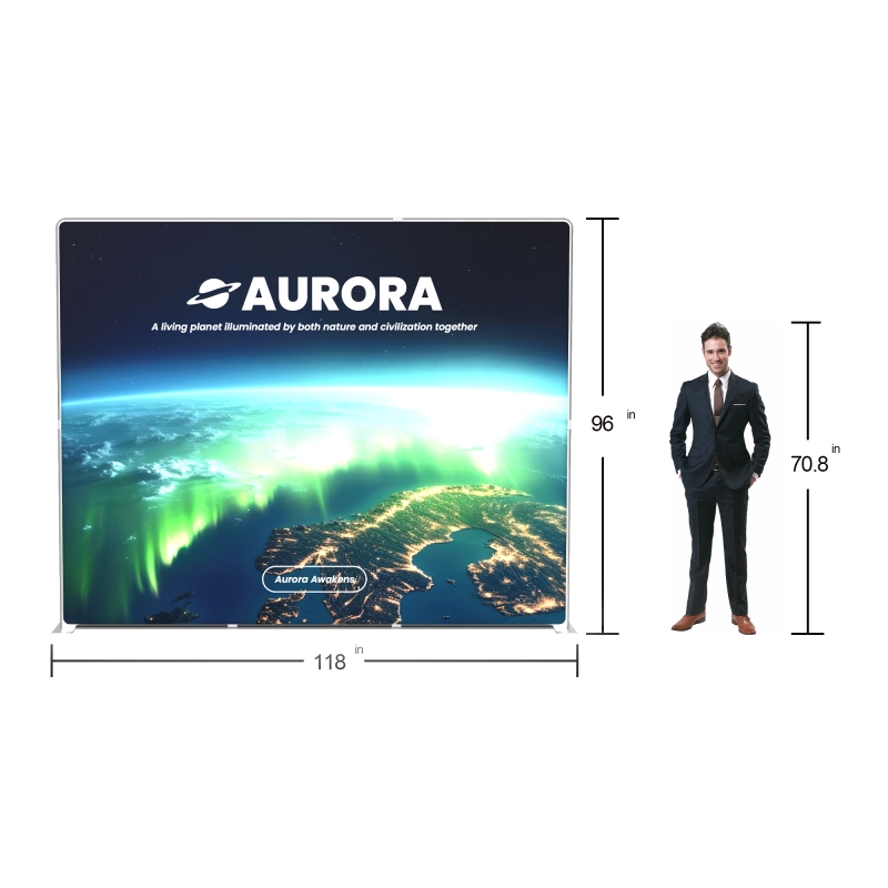 10ft x 8ft Modular SEG Backlit Lightbox