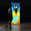 2.8x6.6ft SEG Folding LightBox Display