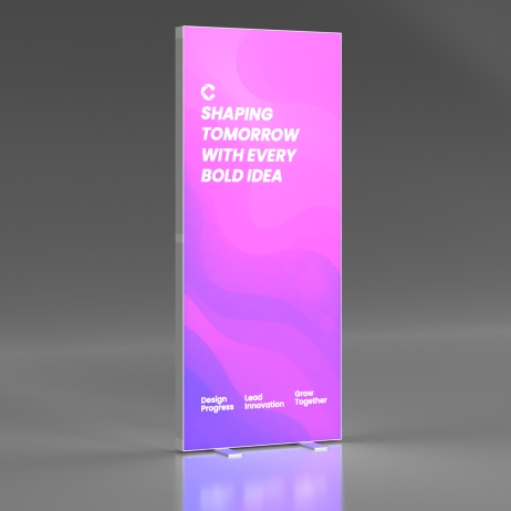 2.8ft SEG Folding LightBox Display