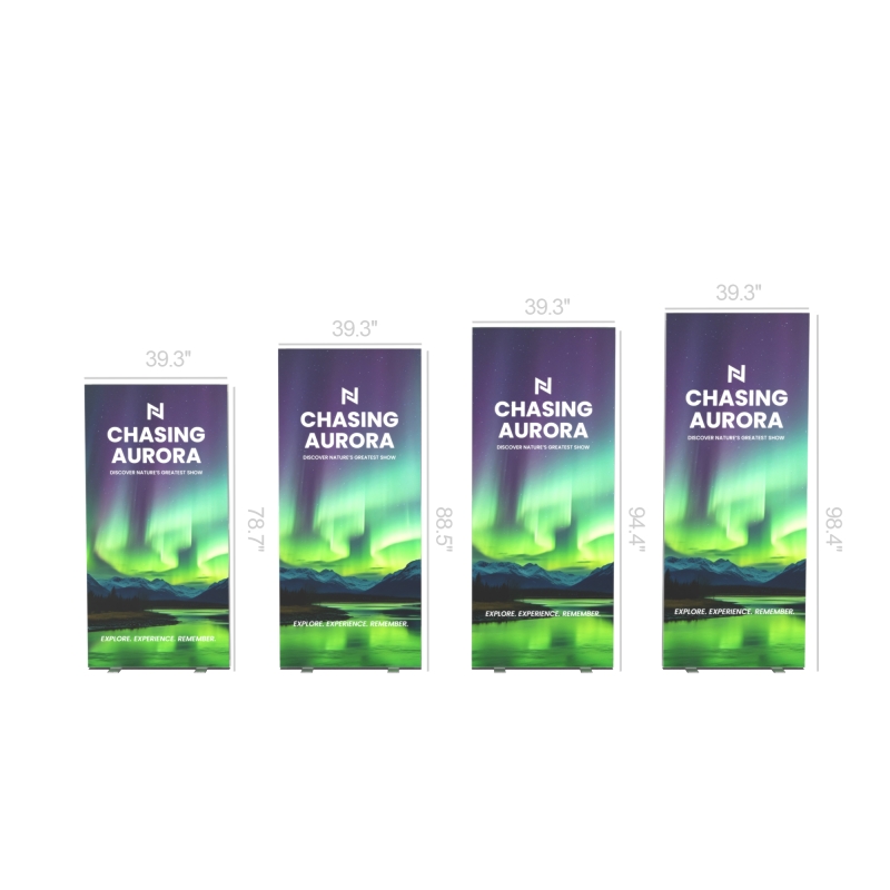 3.3ft SEG Folding LightBox Display