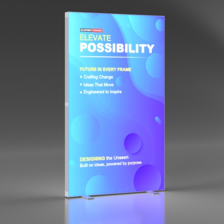 4ft SEG Folding LightBox Display