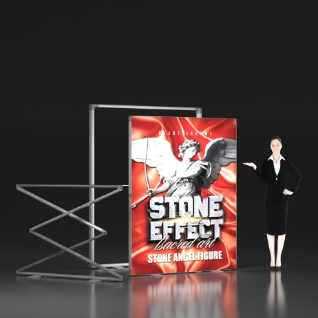 5ft x 6.6ft SEG Folding LightBox Display