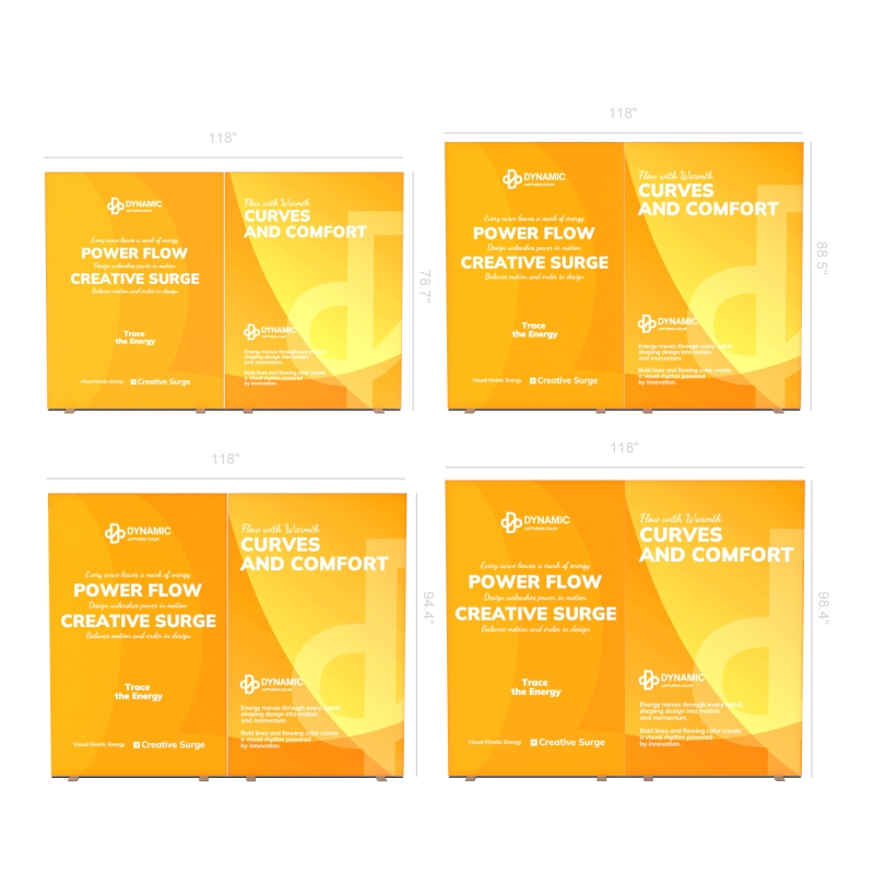10ft SEG Folding Pop Up Lightbox