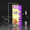 4ft x 8.2ft SEG Folding LightBox Display