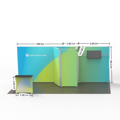 10x20 SEG Lightbox Booth 20.15