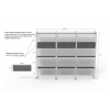 Custom Single Wall Pegboard Trade Show Display