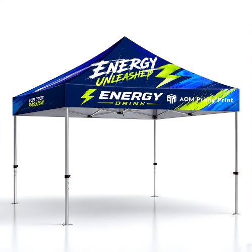 10x10 Custom Pop Up Canopy Tent