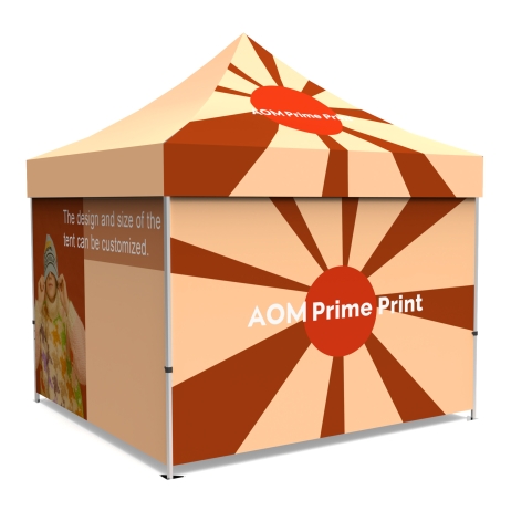 10x10 Full Wall Custom Canopy Tent