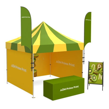 10x10 Canopy Tent Display Kit