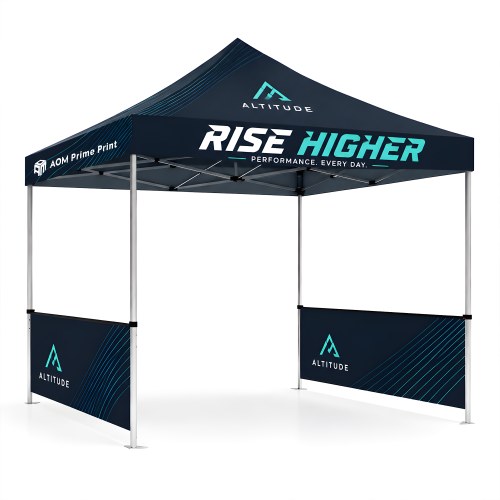 10x10 Canopy Tent with 2 Half Walls