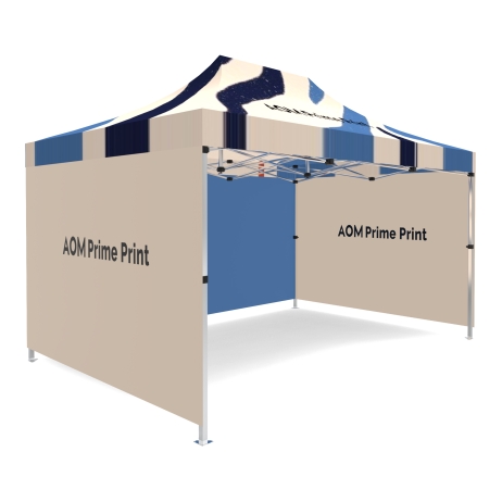 10x15 Custom Canopy Tent with 3 Walls