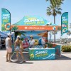 10x15 Canopy Tent with Flags and Walls