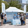 10x15 Canopy Tent with Flags and Walls