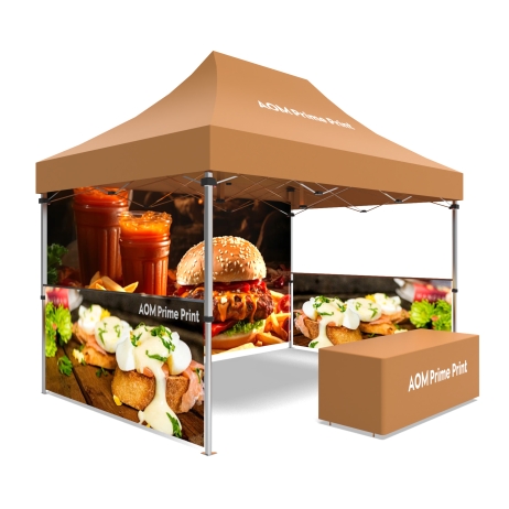 10x15 Custom Canopy Tent Package