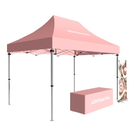 10x15 Canopy Tent with Tablecloth