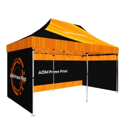 10x20 Custom Canopy Tent with 4 Walls