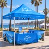10x10 Canopy Tent with 2 Half Walls