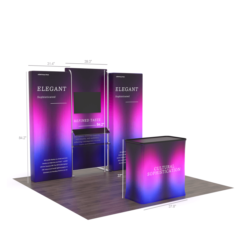 10ft 360° Lightbox Media Kit