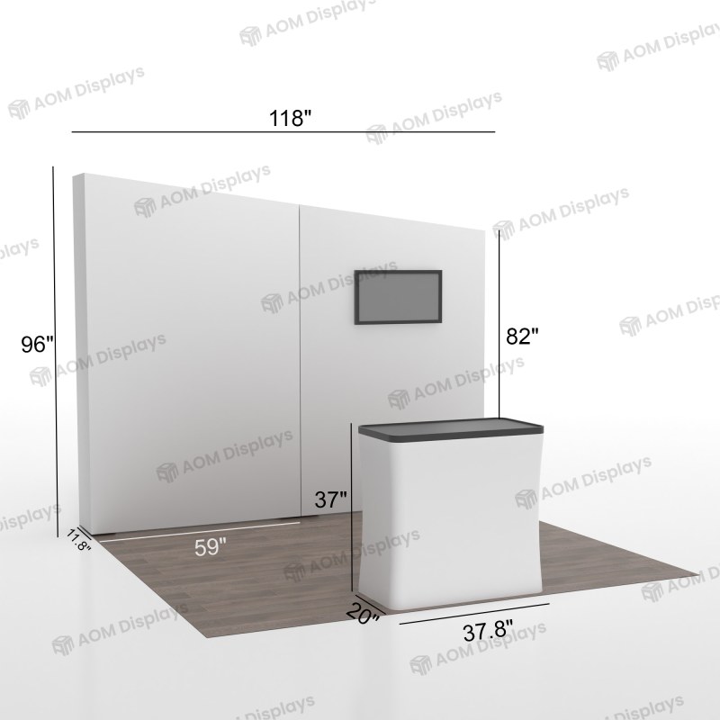 10ft 360° Lightbox Trapezoidal Kit