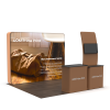 10ft 360° Backlit Media Kit