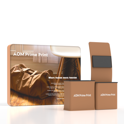 10ft 360° Backlit Media Kit