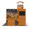 10x10 Custom 360 Backlit Trade Show Display 12