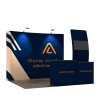 10ft Curved FlexPop Booth Kit C