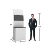 10ft Curved FlexPop Booth Kit C