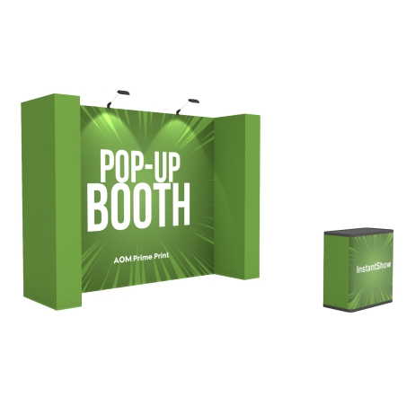 10ft Enclosed FlexPop Booth