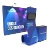 10ft Straight FlexPop Booth Kit C