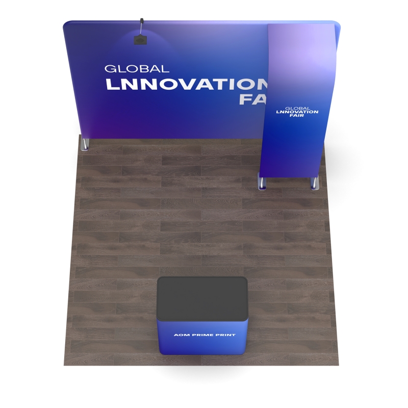 10ft Bright FlexZip Media Booth Kit C 10ft Bright FlexZip Media Booth Kit C