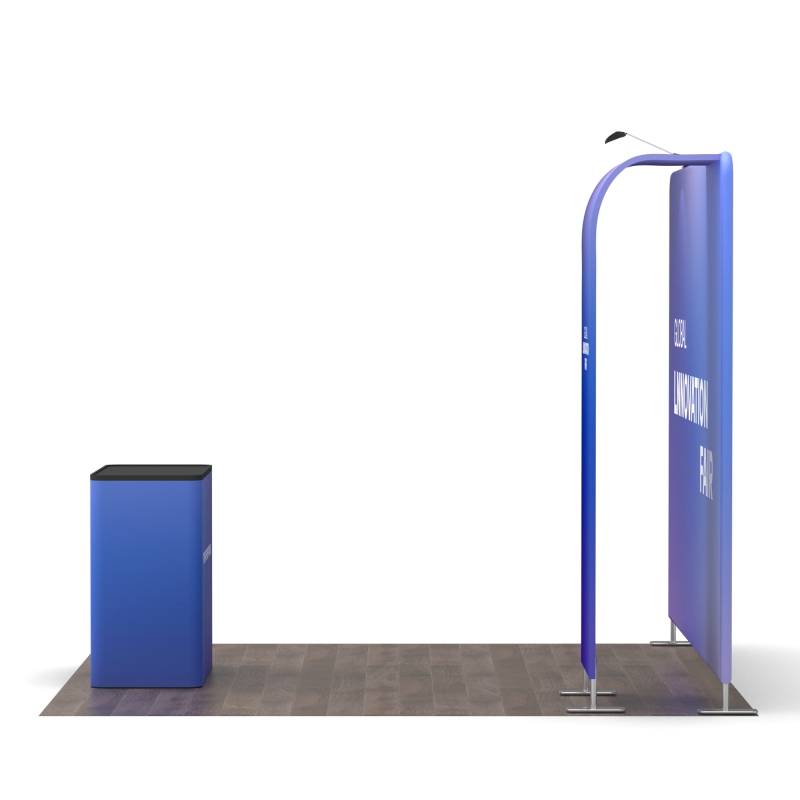 10ft Bright FlexZip Media Booth Kit C 10ft Bright FlexZip Media Booth Kit C