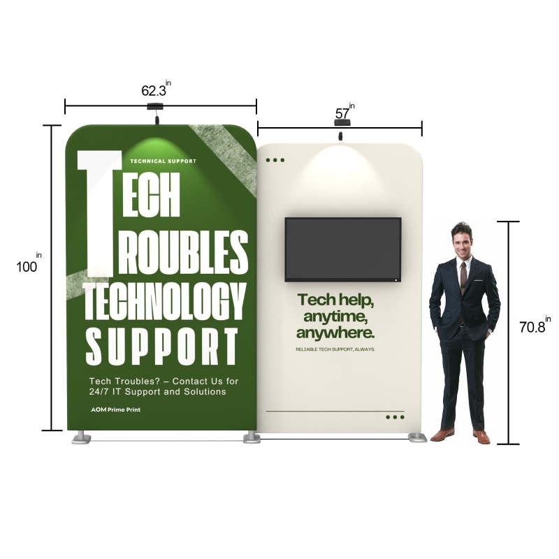 10x10 Custom Waveline Trade Show Display 05