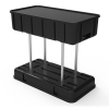 10x10 Premium Waveline Trade Show Display Kit with Triple Backwall
