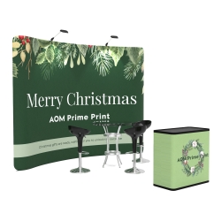 10ft Curved FlexZip Booth Kit E