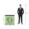 10x10 EZ Tube Curved Trade Show Booth System | with Hardcase to Podium