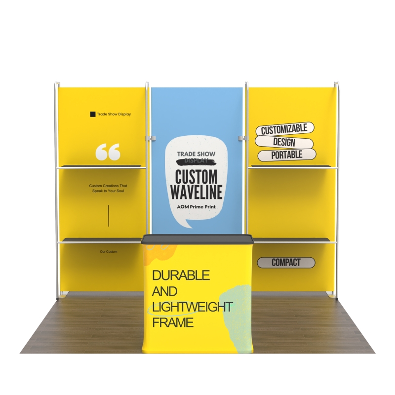 10ft Moudlar FlexZip Booth Kit A 10ft Moudlar FlexZip Booth Kit A