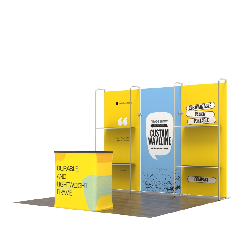 10ft Moudlar FlexZip Booth Kit A 10ft Moudlar FlexZip Booth Kit A