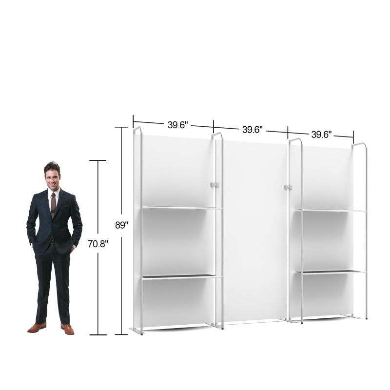 10ft Moudlar FlexZip Booth Kit A 10ft Moudlar FlexZip Booth Kit A
