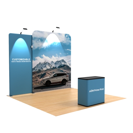 10ft Modular FlexZip Booth Kit B