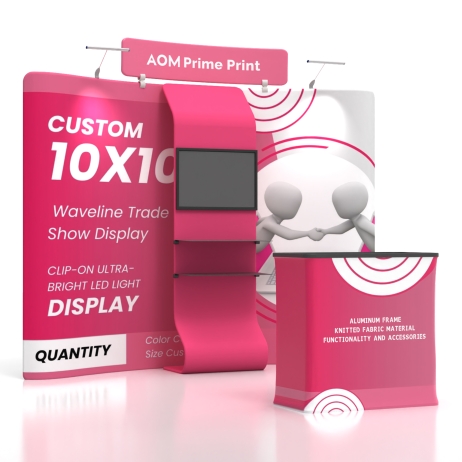 10ft Moudlar FlexZip Media Booth Kit C