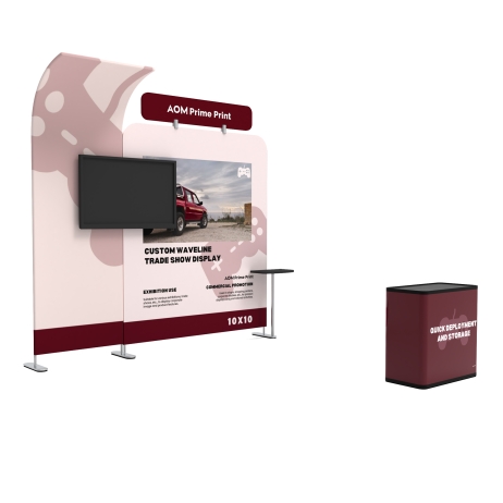 10ft Moudlar FlexZip Media Booth Kit G