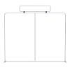 10ft Straight FlexZip Media Booth Kit A